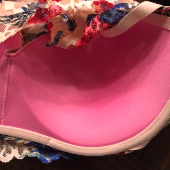 PINK floral push up bralette - Picture 5 of 5